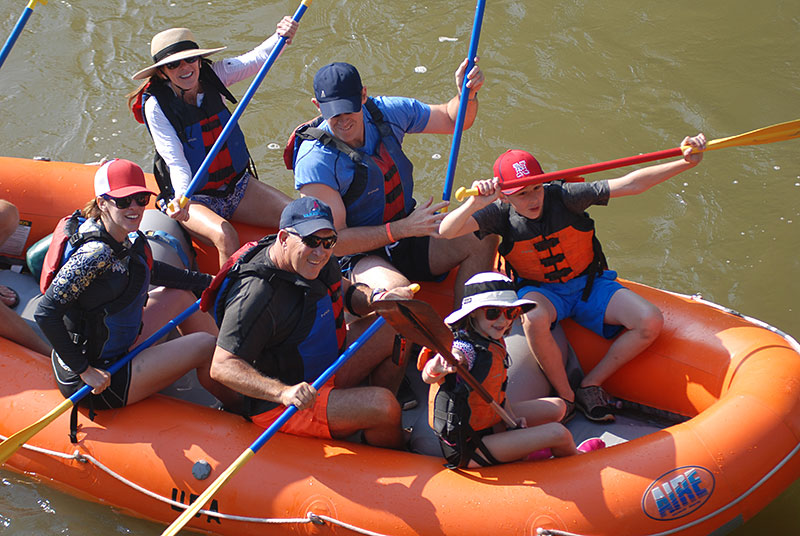 Family Park City Rafting Trip
