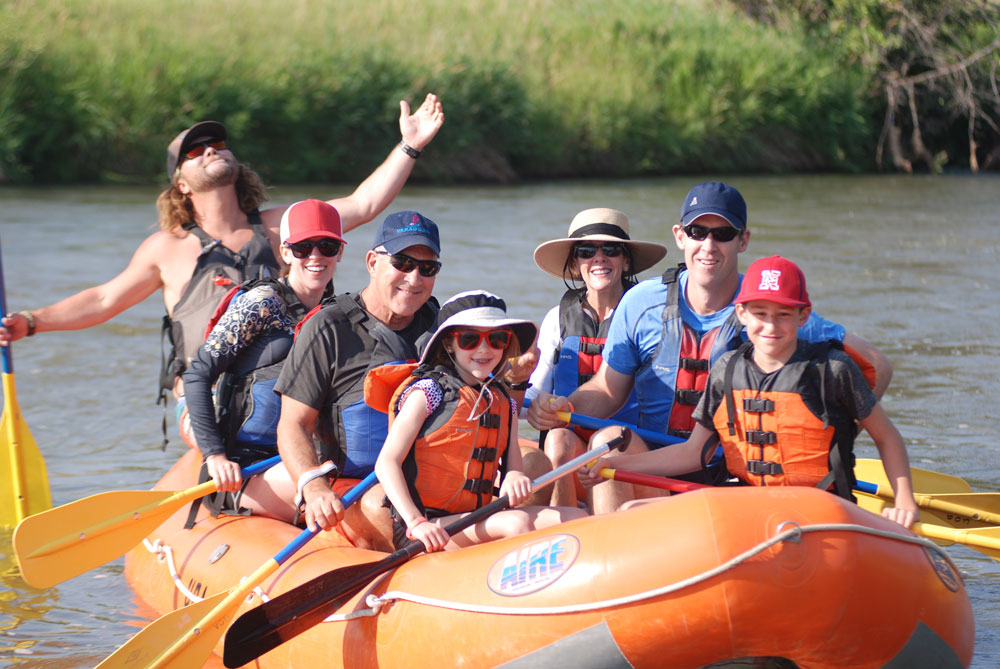 Family Rafting Weber River